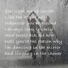 Lyrics For The Song Shower Becky G Shower By Becky G I Love This Song It Is Exactly How I Feel About A Song Quotes Shower Lyrics Dance Mirrors