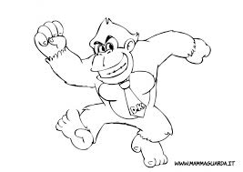 Donkey Kong 112191 Video Games Printable Coloring Pages