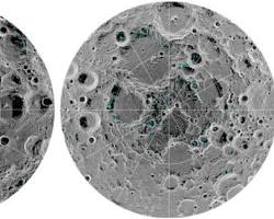 Ay'daki buz bölgeleri