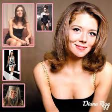 Lady Olenna Tyrell. Actrtess Diana Rigg. For those who always pictured her  old, this is her pictured below. She appeared in the British 1960s  television series The Avengers.