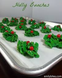 Weight watchers christmas eggnog cookiesnesting lane. Holly Bunches Emily Bites Christmas Snacks Christmas Food Christmas Baking