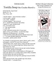Cracker Barrel Tortilla Soup Tortilla Soup Tortilla Soup Recipe Enchilada Soup Recipe