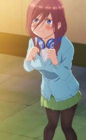 Gotoubun No Hanayome Nakano Miku Ep 2 Anime Kawaii Gadis Animasi Gadis Manga