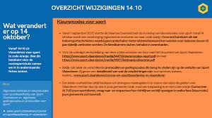 Wat betekent code oranje precies? Risicovechtsportplatf Risicovechtsportplatform Vlaanderen