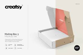 You can even think of your own mockup on these lines with some colorful free mockup psd download. Mailing Box 3 Mockup Set Mockup Branding Mockups Box Mockup