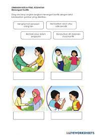 Check spelling or type a new query. Pend Kesihatan Tahun 3 Menangani Konflik Worksheet