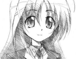 Gambar anime keren pensil romantis. Cara Menggambar Dalam Gaya Pensil Anime Menggambar Karakter Pensil Anime Bertahap Untuk Pemula Membuat Penciptaan Wajah Gadis Dalam Gaya Anime