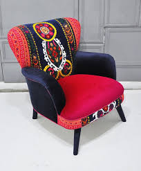 patchwork armchair with suzani thai hmong and by namedesignstudio 1500 00
