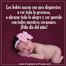 Tarjetas de feliz día del niño. Tarjeta Con Frase 0437 Tarjetas Con Frases Y Mensajes