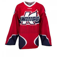 Kalamazoo Wings Echl Ccm 6761 Authentic Hockey Jersey