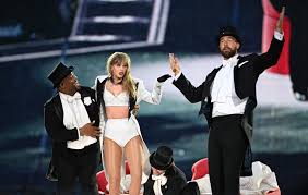 Travis Kelce Joins Taylor Swift On The Eras Tour Stage In Surprise  Appearance On Night 3 Of London Shows