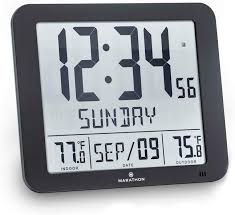 It doubles as an am/fm alarm clock too, which makes it a great replacement for your current alarm clock. The Best Weather Monitoring Clock February 2021