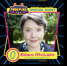 🎭🎮 Voice Acting Royalty is coming to Free Play Florida 2025! 🎮🎭 Join us  November 21–23 in Orlando as we welcome the incredible Ellen McLain — the  unforgettable voice of one of