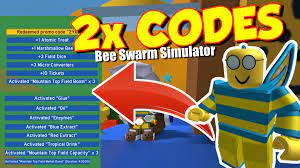This is bee swarm simulator, not bear swarm simulator. Letsdothisgaming On Twitter Happy 2 Year Anniversary Bee Swarm Simulator And Here Are 2 Op Codes To Ramp Up Your Honey Production Https T Co Ynfuw2vnba Roblox Beeswarmsimulator Https T Co B0n8waodod