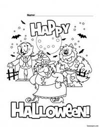 Printable Happy Halloween Coloring Pages Printable Coloring Pages For Kids Halloween Coloring Pages Halloween Coloring Halloween Coloring Pages Printable