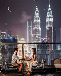 B.nice t … o meet you. Romantic Dinner In Rooftop Restaurant In Hilton Garden Inn Kuala Lumpur