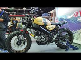 Yamaha Xsr155 Scrambler Custom 2019 Youtube Scrambler Custom Scrambler Custom Cafe Racer