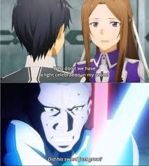 Sao Alicization Sword Art Online Meme Sword Art Online Fandom Funny