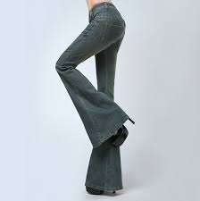 Jean mom pull & bear 🔹taille 38/40 (m) | ➡ neuf sans étiquette, juste lavé. Fashion Office Blue Push Up Flared Jeans For Women Bell Bottom Long Trousers High Waist Wide Leg Jeans Woman Flare Denim Pants Jean Taille Haute Womens Flare Jeanswomens Flare Jeans Long Aliexpress