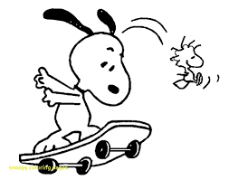 Snoopy coloring pages provide a great way to further develop the creativity, focus, motor skills and color recognition of children of all ages. Pin On School Ideas