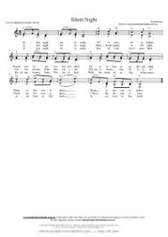 Each of those a's represents a short verse, normally 8 to 16 measures long. Silent Night A Major My Song File