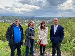 Elections départementales et régionales 2021. Departementales Ines Baquet Chatel Et Fabrice Frichet Candidats De Gauche Dans Le Canton De Bavans Le Trois