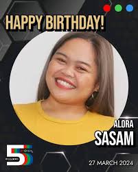 March 27 birthday celebrant: Alora Sasam at 35, she is one of ABS-CBN's  young comediennes who also hosted ASAP Chillout