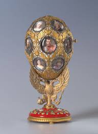 Royal danish, or danish silver jubilee egg 1903 nr 27. Faberge Eggs Art Charting Romanov Rule Arts Collections