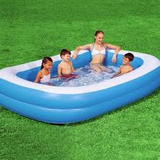 Piscine Rectangulaire Gonflable Bestway Jeux De Plage Achat Prix Fnac