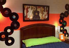 So, whether you are musician, or simply have one in the household, creating a space for playing musical instruments can be a really groovy project to embark on. Pin By Ruby Gordon On Ruby Gordon Store With Style Music Themed Bedroom Theme Room Decor Music Bedroom