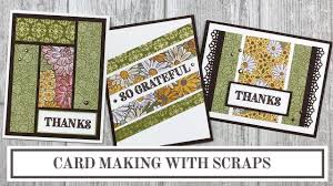 Plus, it will still fold flat to go in the post. 3 Card Making Ideas With Scraps Ornate Garden Suite Lynn Dunn