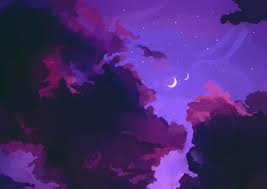 Get your aesthetic hd phone wallpaper now. View 28 Background Purple Wallpaper Anime
