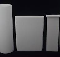Industrial Ceramics 95% 99% Ceramic Pipe / Alumina Ceramic Tube