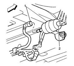 2003 Buick Rendezvous Gas Leaks At Filter I Have Gas Leaking