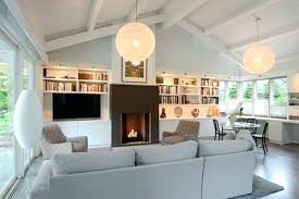 Cathedral Ceiling Lighting Ideas Vaulted Ceiling Lighting Ideas Pendant Lighting White Living Roo Livingroom Layout Ceiling Lights Living Room Fireplace Design