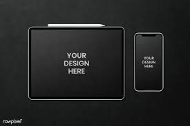 Download Premium Psd Of Blank Digital Device Screen Mockups 935119 Design Mockup Free Mockup Social Media Template