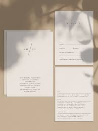 Alchemy Elements Paper Paper Minimal Wedding Invitation Simple Wedding Invitations Wedding Invitations Simple Modern