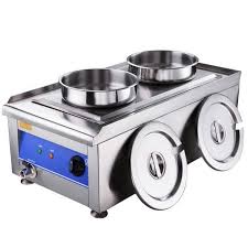 Yescom Food Warmer Water Bath Steam Table Stainless Steel Food Warmers Commercial Kitchen Steam Tables