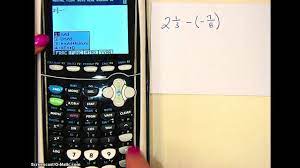 As you can see in the table above, the function value (#y_1#) approaches 0.25 (or 1/4) as x approaches 1. How To Put In Fractions On A Graphing Calculator Youtube