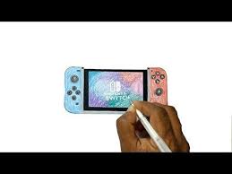 How To Draw A Nintendo Switch Drawing Tutorial Nintendo Switch Drawings