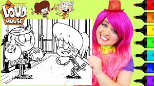 Must contain at least 4 different symbols; Coloring The Loud House Lynn Lincoln Lily Coloring Page Prismacolor Markers Kimmi The Clown Youtube