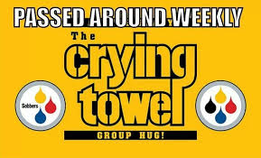 Steelers Now You Got The Crying Towel Steelers Meme Football Memes Football Funny