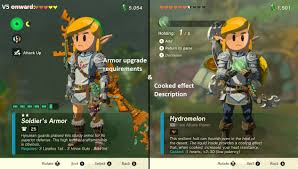 Armor & Material Updated description [The Legend of Zelda: Tears of the  Kingdom] [Mods]