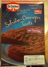 2x paradies creme schokolade 1x schoko dekor herzen 1x sahnesteif 5er 1x rezept Schoko Orangen Tarte Dr Oetker 477 G