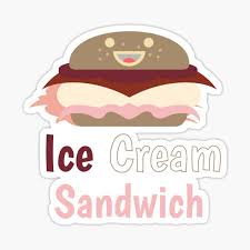 Homemade clip with me getting sandwiched in hot mmf clip. Ice Cream Sandwich Stickers Redbubble