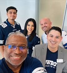 It was NFL Jersey Day and the Hillcrest team showed off their Cowboys  pride! 🏈