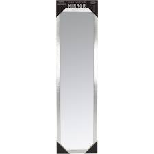 Short but efficient, this swanky. Ridged Over The Door Mirror
