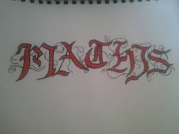 You can use graffiti fonts in posters, brochures and fliers in modern designs. Last Name Old English Graffiti By Cmathis92 On Deviantart