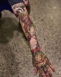 Black And Grey Foo Dog Hand Tattoo Pin On Tattoos