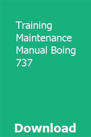 Training Maintenance Manual Boing 737 Introduction To Psychology Train Maintenance